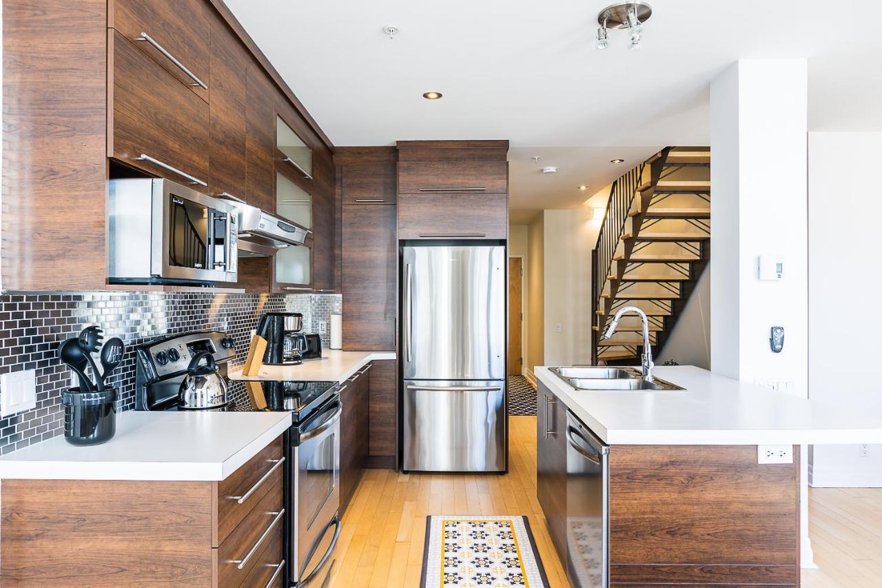 Apartamento Les Lofts St Jean Ciudad de Quebec Exterior foto