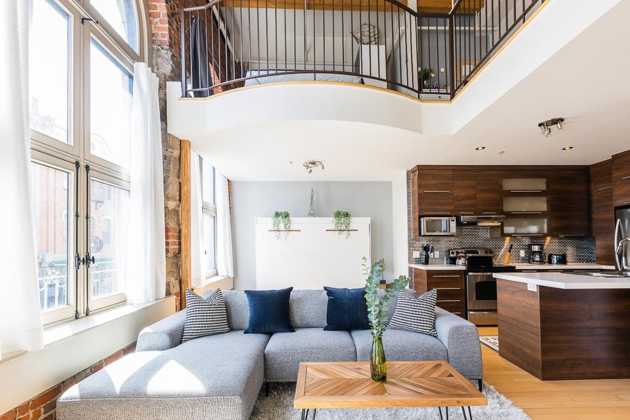 Apartamento Les Lofts St Jean Ciudad de Quebec Exterior foto