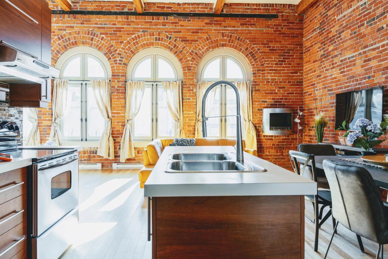 Apartamento Les Lofts St Jean Ciudad de Quebec Exterior foto